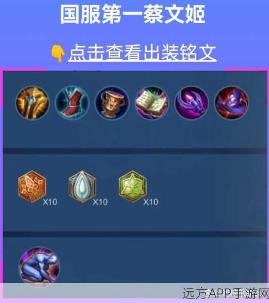 制霸峡谷，蔡文姬的无敌铭文秘籍