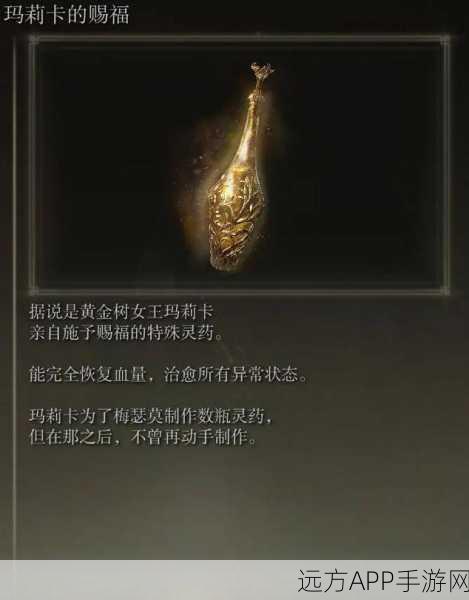 艾尔登法环神秘道具获取秘籍大揭秘