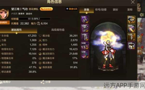 DNF手游气功师异界套装与远古装备深度解析，属性与实战应用