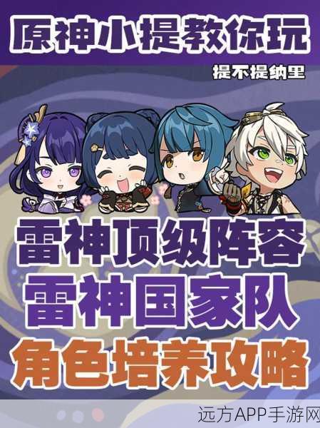 原神深度解析，雷神角色全攻略与高效抽卡策略