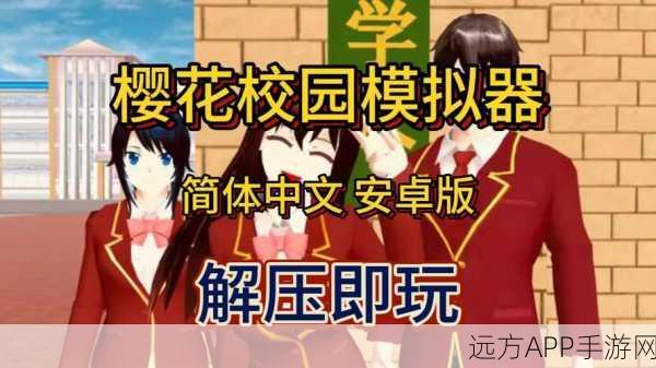 樱花校园模拟器中文版安卓版,重返青春校园,开启梦幻模拟之旅