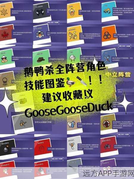 揭秘鹅鸭杀,加拿大鹅角色命名故事与游戏深度策略