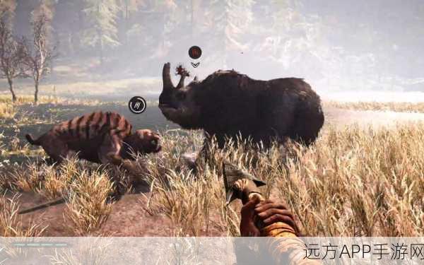 孤岛惊魂原始杀戮,揭秘血牙剑齿虎的触发与狩猎攻略