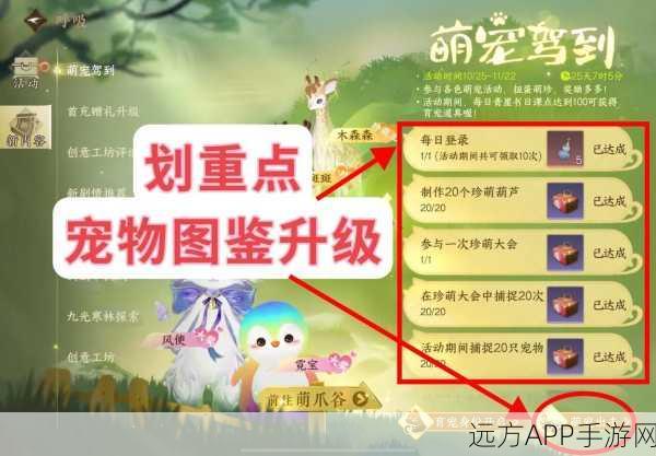 手游攻略，揭秘宠物粮高效刷取法，打造顶级宠物战力！