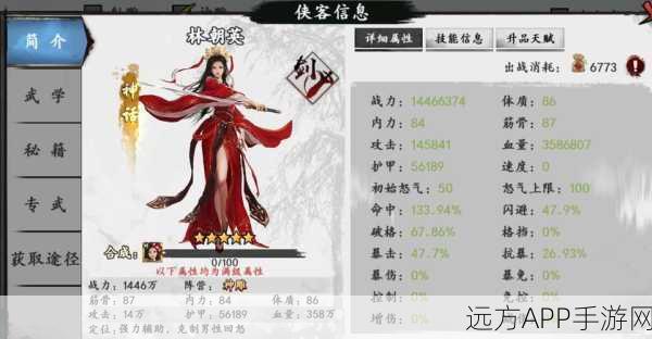 新射雕群侠传深度解析,铁血丹心林朝英最强阵容搭配攻略