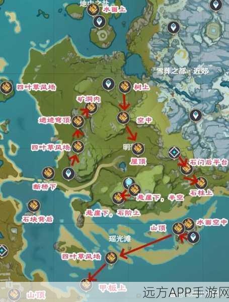 原神攻略秘籍，轻松定位剩余岩神瞳，解锁全图宝藏！