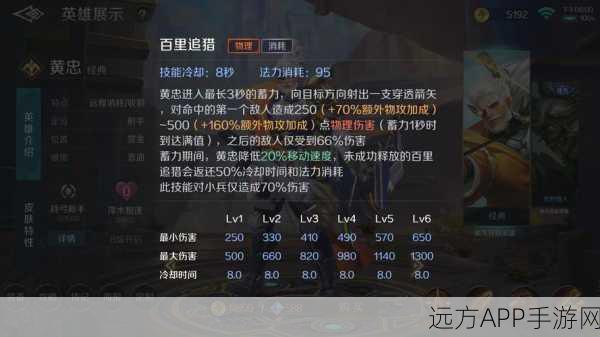 王者荣耀黄忠大招释放技巧，精准轰击，制霸战场