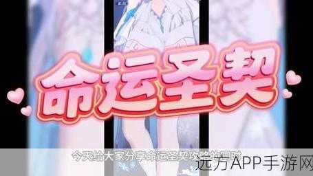 2025热门手游命运圣契兑换码全揭秘，独家汇总与获取攻略