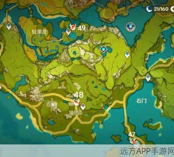 原神草套高效刷取指南，揭秘全地图最优掉落点与策略