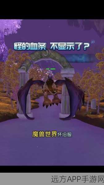 魔兽世界手游化大变动，怪物头顶血条神秘消失，玩家如何应对？