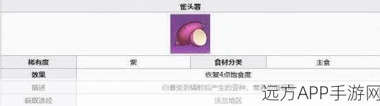 幻塔探索秘籍,雀头薯高效采集攻略与珍稀地点揭秘
