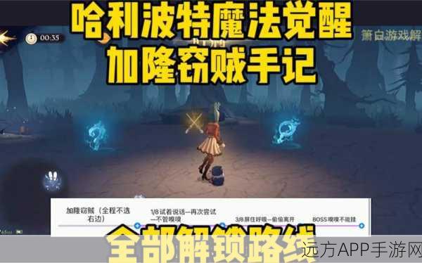哈利波特，魔法觉醒加隆窃贼五星通关秘籍，深度策略与实战技巧大揭秘
