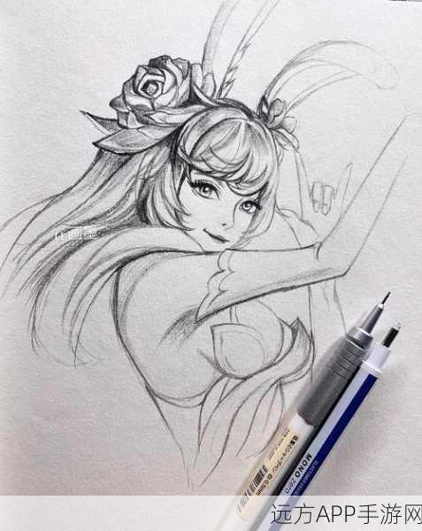 王者荣耀角色简笔画教程，轻松掌握英雄形象绘制技巧