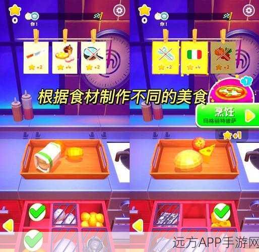 烹饪大师,发烧厨师餐厅游戏,打造你的美食帝国!