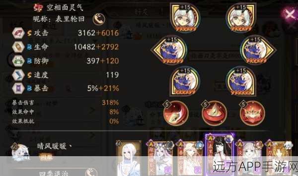 阴阳师手游,面灵气觉醒全属性深度解析与实战应用