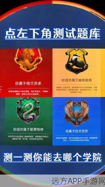 哈利波特手游深度解析，四大学院标志全揭秘，探索魔法世界的学院荣耀
