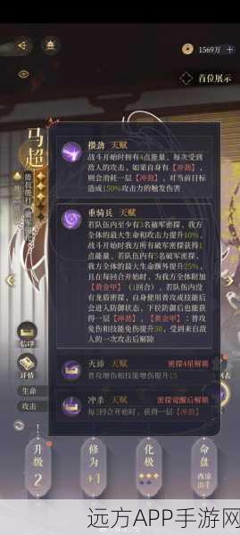 手游角色深度挖掘，如鸢马超张辽密探强度解析与抽取攻略