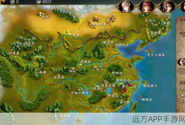 江湖悠悠，侠道地图全揭秘，解锁秘境传奇，探寻武侠梦