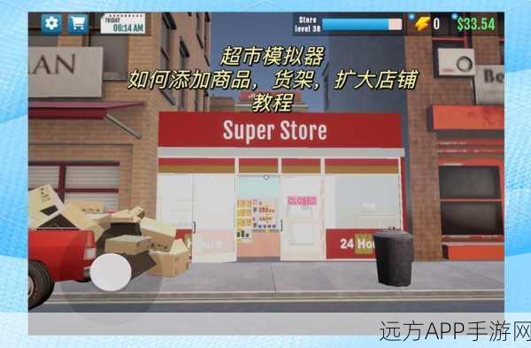 超市模拟器3D中文版震撼登陆,从PC到手游的完美移植
