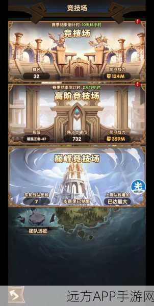 剑与远征高阶竞技场，揭秘积分增长率的奥秘与竞技策略