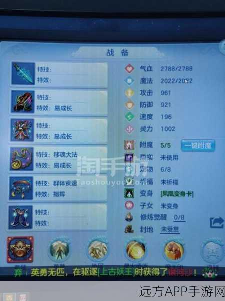 神武手游通灵符，解锁珍稀宠物的神秘钥匙