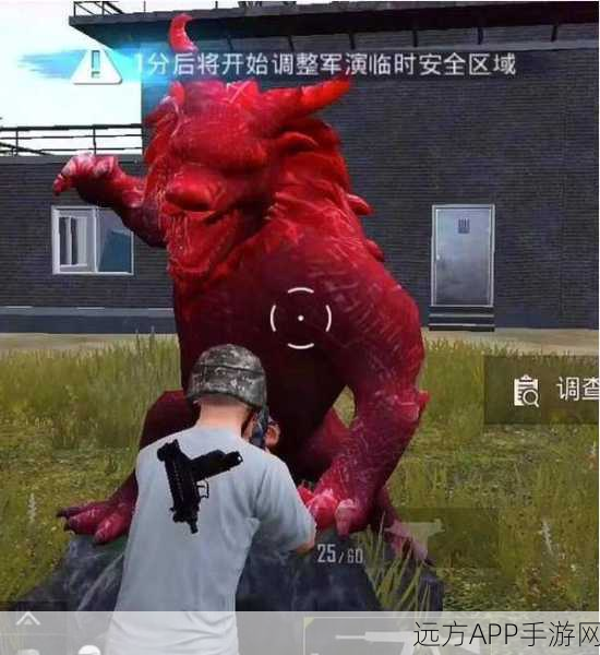 手游热点揭秘，刺激战场年兽信号枪全攻略，助你精准定位！