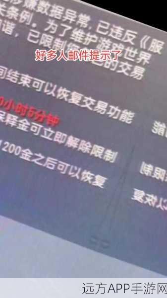 大唐无双封号制度详解,一次违规究竟会封禁多久?