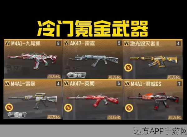 穿越火线顶尖战场，揭秘十大毁灭性武器及其赛事辉煌