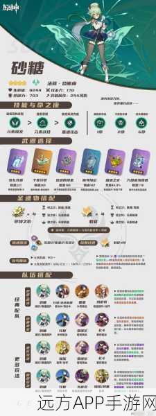 砂糖命之座强度全解析，原神中的甜蜜增幅器