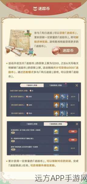 原神风行迷踪迷踪币速刷指南，揭秘高效累积迷踪币的必胜策略