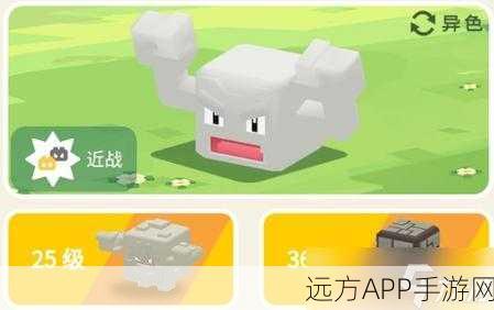 宝可梦大探险，揭秘小拳石进化全攻略，等级与条件一网打尽