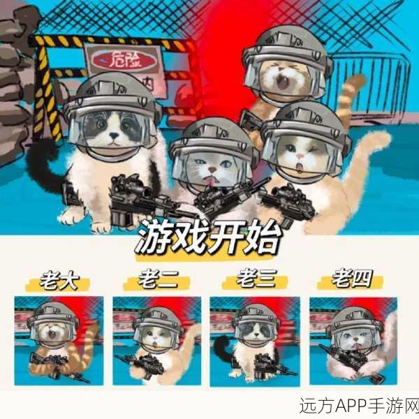 猫猫突围，枪战射击新体验，内置菜单挑战升级