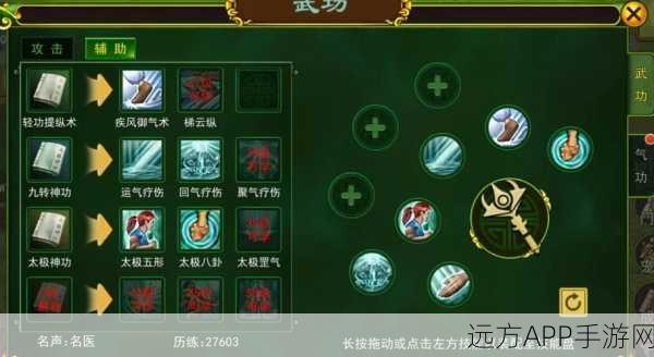 武林外传手游医师职业深度解析，妙手回春技能加点全攻略