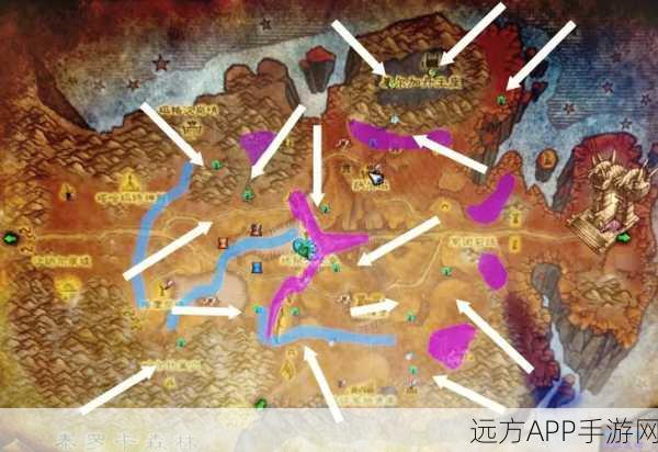 魔兽世界手游版外域矿产分布全揭秘，探险家的寻宝指南