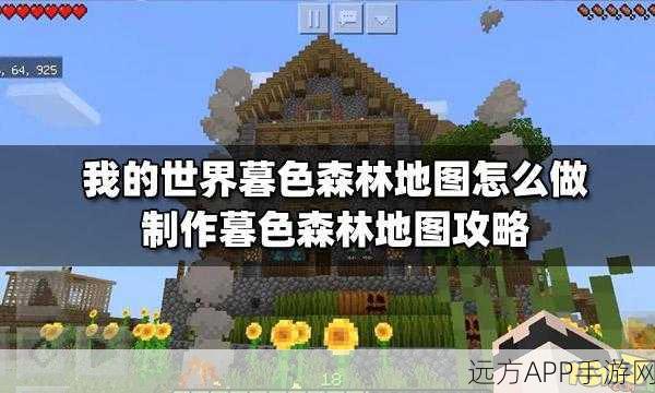 我的世界暮色森林探险攻略，揭秘传送门合成材料与制作秘籍