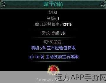 流放之路2深度攻略,技能宝石等级飙升秘籍,揭秘掉落机制、高效升级与最强组合策略