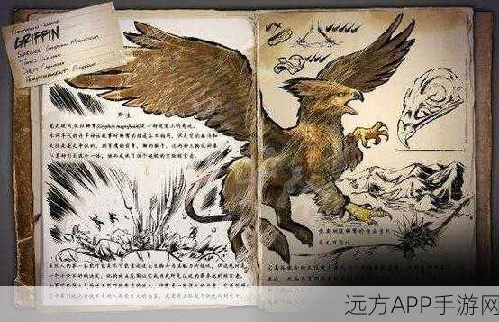 手游攻略大揭秘,方舟生存进化狮鹫驯服全技巧与实战策略