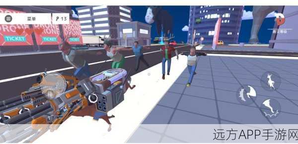 都市鹿哥冒险模拟器,射击新体验,冒险无极限!
