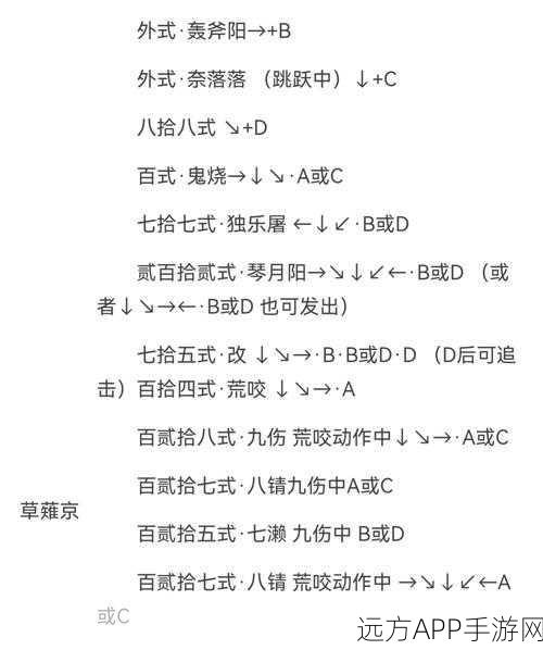 拳皇97高手秘籍,揭秘A、C键的隐藏技巧与实战应用