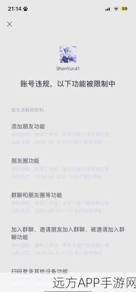 鸣潮自抽号封号时长揭秘，风险与防范全解析