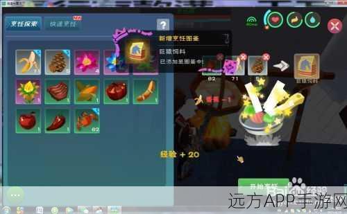 通灵白猿饲料制作秘籍，打造创造与魔法顶尖宠物饲料