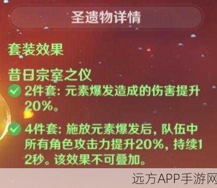原神宗室套获取攻略，解锁圣遗物秘境，提升战力必备！