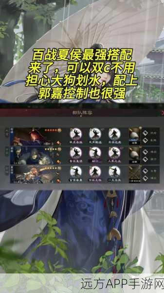率土之滨深度解析,高顺最强搭配攻略与实战技巧