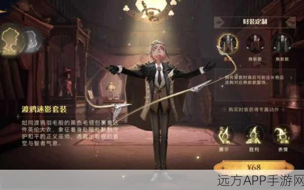哈利波特魔法觉醒渡鸦迷影时装揭秘，独特魅力与隐藏奥秘