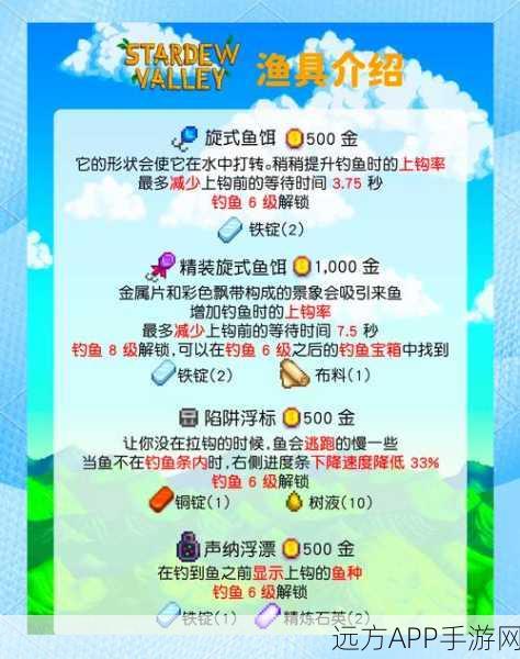 星露谷物语，沙滩探险攻略，轻松解锁威利NPC获取鱼竿秘籍
