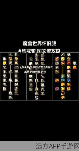 魔兽世界手游化前瞻，惩戒骑练级天赋全解析，助你称霸艾泽拉斯！
