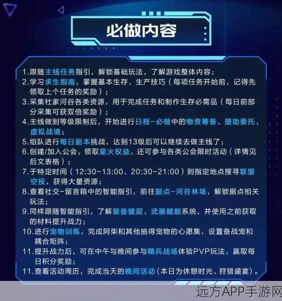 星球重启，新手速成指南——前期高效刷怪与材料收集秘籍