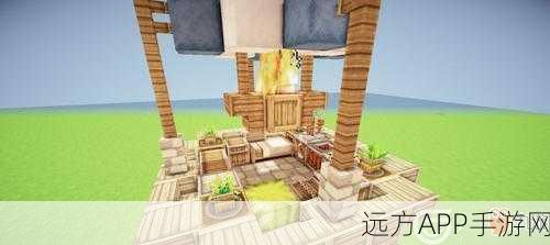 我的世界创意无限！热气球制作大赛全攻略，从材料搜集到翱翔天际的秘籍