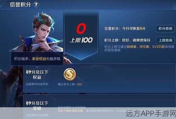 王者荣耀信誉积分速刷攻略,高效提升信誉等级秘籍
