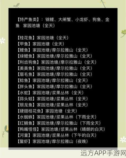 摩尔庄园手游，甲鱼钓取秘籍与高效获取策略大公开